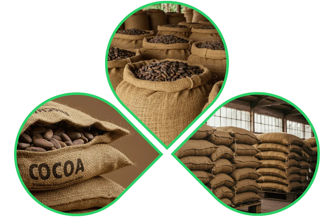 Best Jute Cocoa Been Bags Supplier & Manufacturer